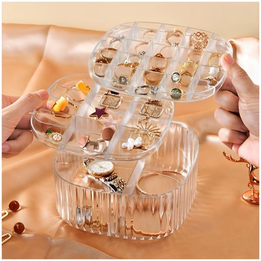 Joyero Organizador de 3 Niveles